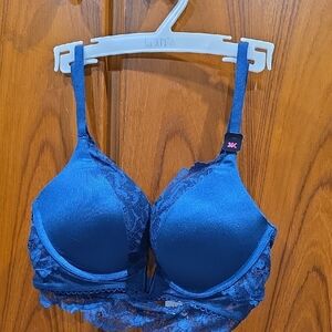 La SENZA Deep Blue Lace Bra